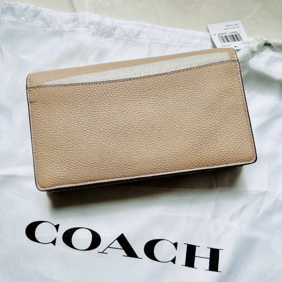 Brand-new with tag COACH Anna Foldover Crossbody Clutch - Picture 6 of 8